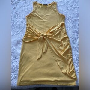 Yellow summer dress